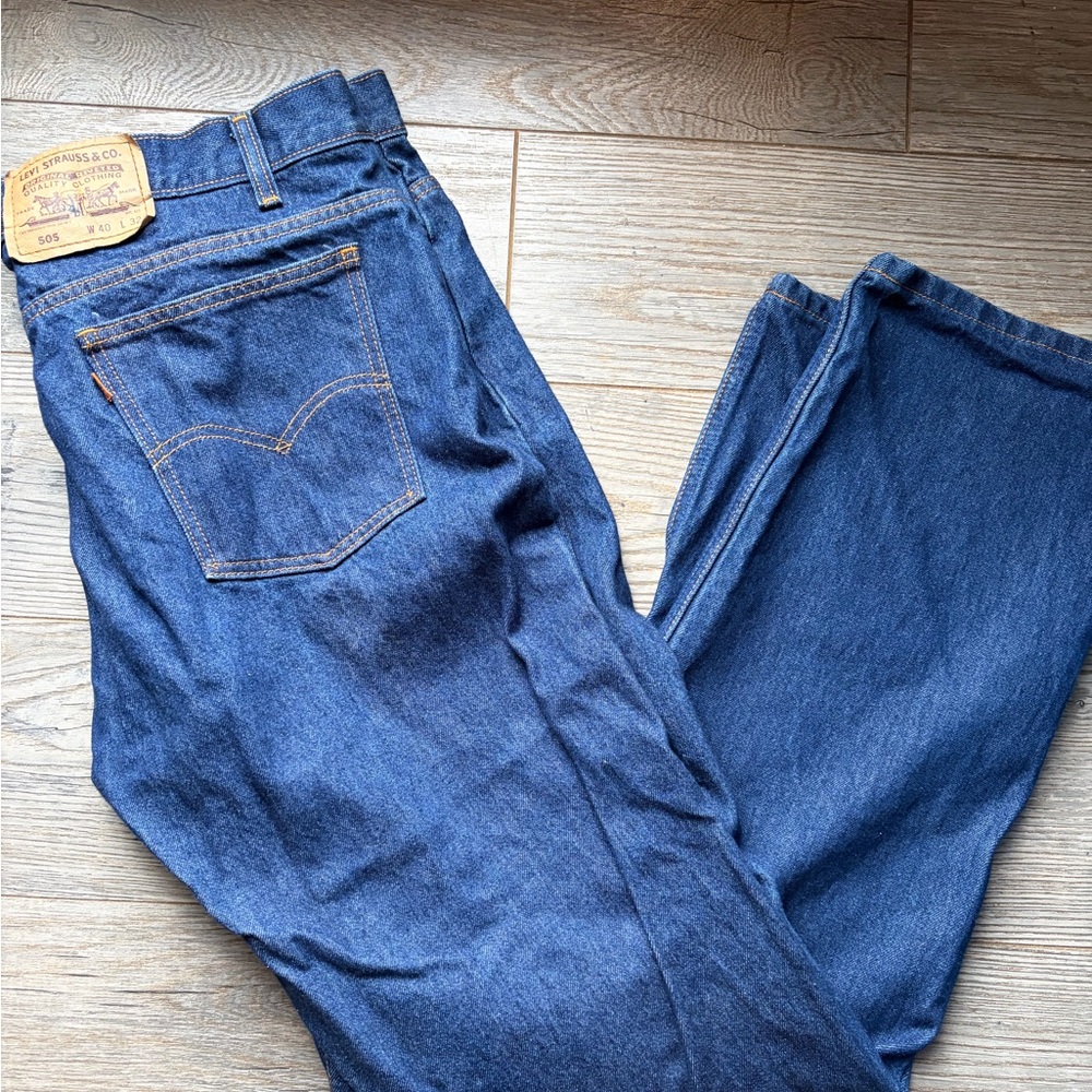 Levi's 505 Men's Cowboy Cut  Jeans